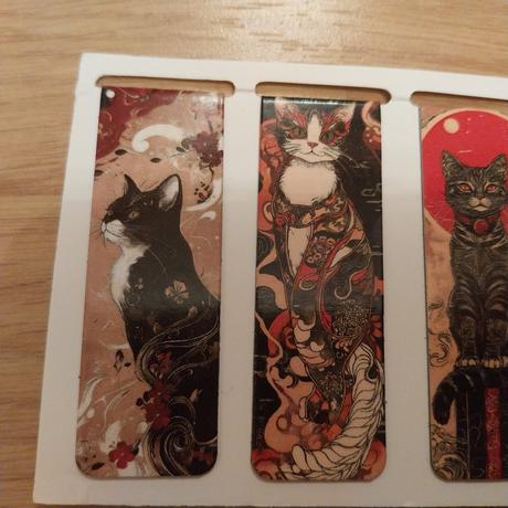 4ks magneticke zalozky macky, 