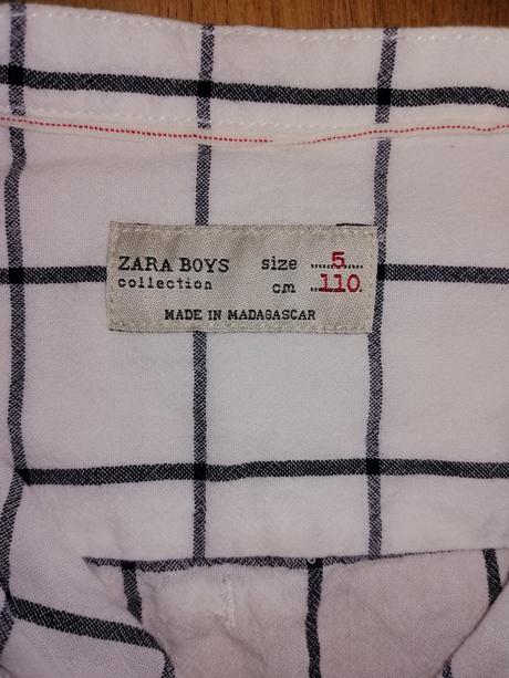 Kockovana košeľa zara, zara,110