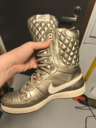 Macherské zlaté nike boty, nike,38