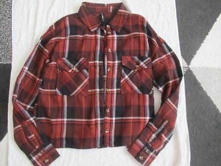 Moderná crop košeľa nová xs, xs