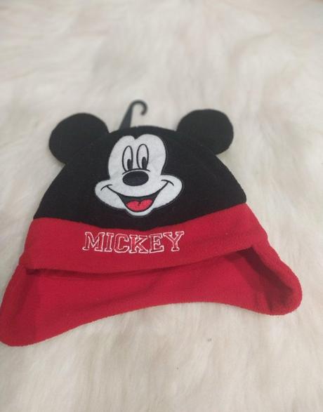 Flísová čiapka, disney,74