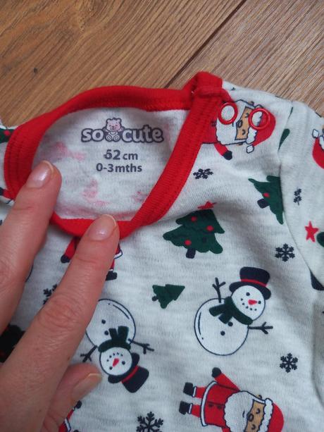 2 ks vianocne body velk 62, pepco,62