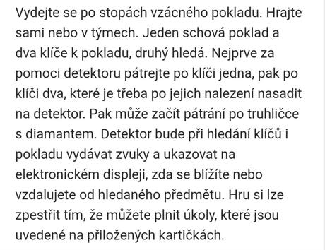 Spoločenská hra detector, 