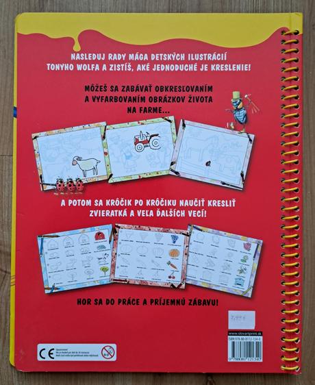 Kniha/zošiť "nauč sa kresliť", 