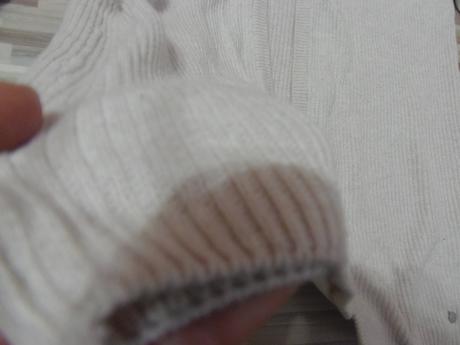 Sveter vrúbkovaný, m