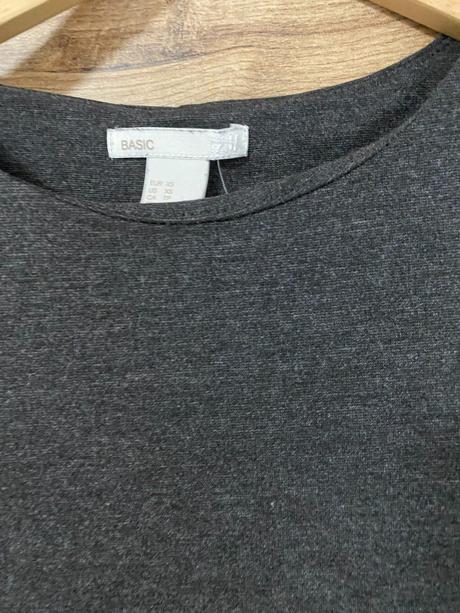 Šedé šaty, h&m,xs
