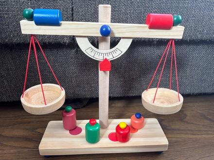 Drevená váha, 