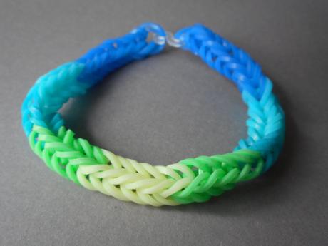 Gumičkové náramky rôzne farby, 