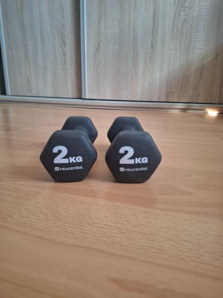 Činky 2x2kg, 