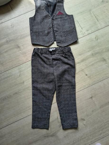 Set nohavice a vesta-oblek, 98