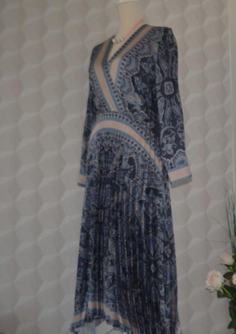 H&m, šaty s plisovanou sukňou, veľ.36, h&m,36