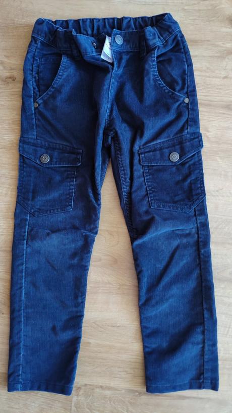 Menčestrové nohavice veľ. 116, palomino,116