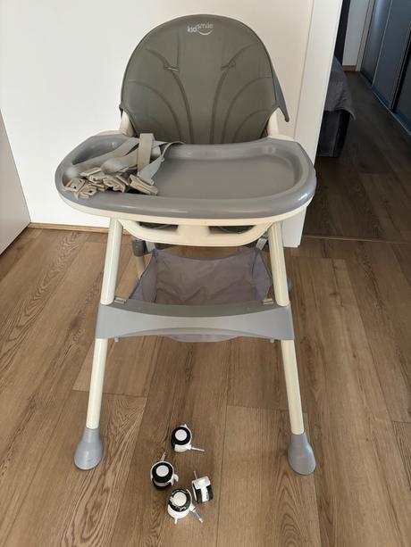Detská jedálenská stolička kidsmile 4v1,