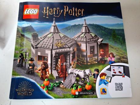 75947 lego harry potter hagridova chatrč, 