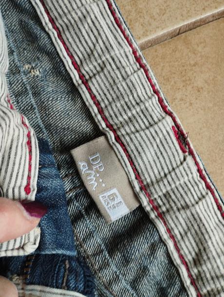 Kraťasy h&m, druhé neznáma značka, h&m,134