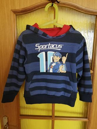 Lazy town chlapčenksá mikina veľkosť 3-4 roky, lazy town,98 / 104