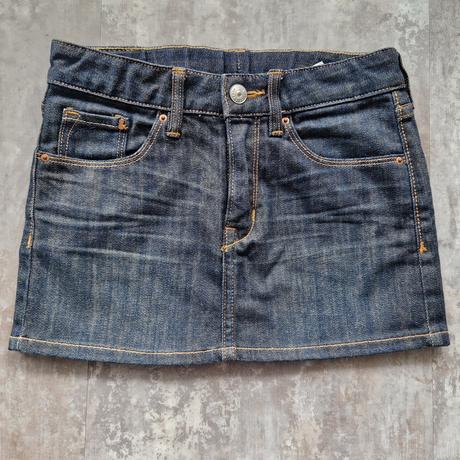 Super rifľová sukňa, h&m,128