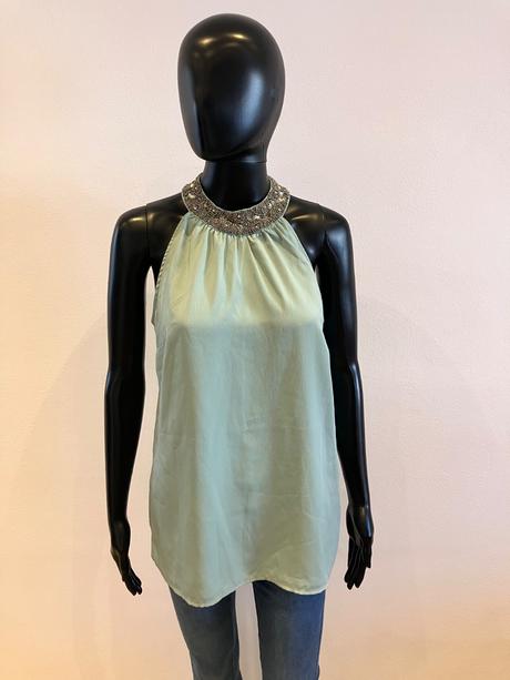 Dámsky top so zaväzovaním okolo krku (m), vero moda,m