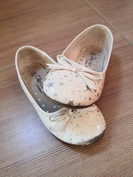 Dievčenské baleríny 28, cupcake,28