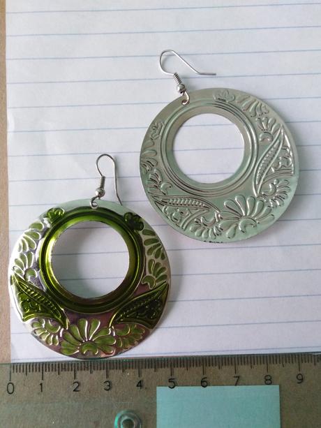 Okrúhle náušnice 7ks, 