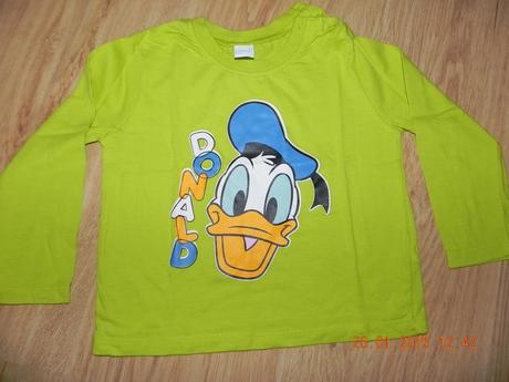 Neónovozelené tričko , disney,86