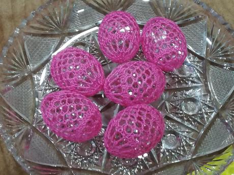 Háčkované vajíčka - a35, 