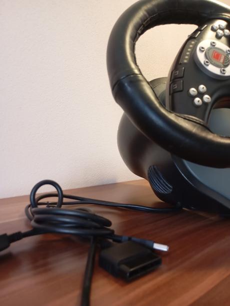 Vibračný pretekársky volant speed-link 2v1, 