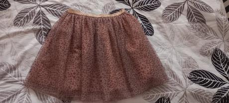 Sukňa + tričko, h&m,134
