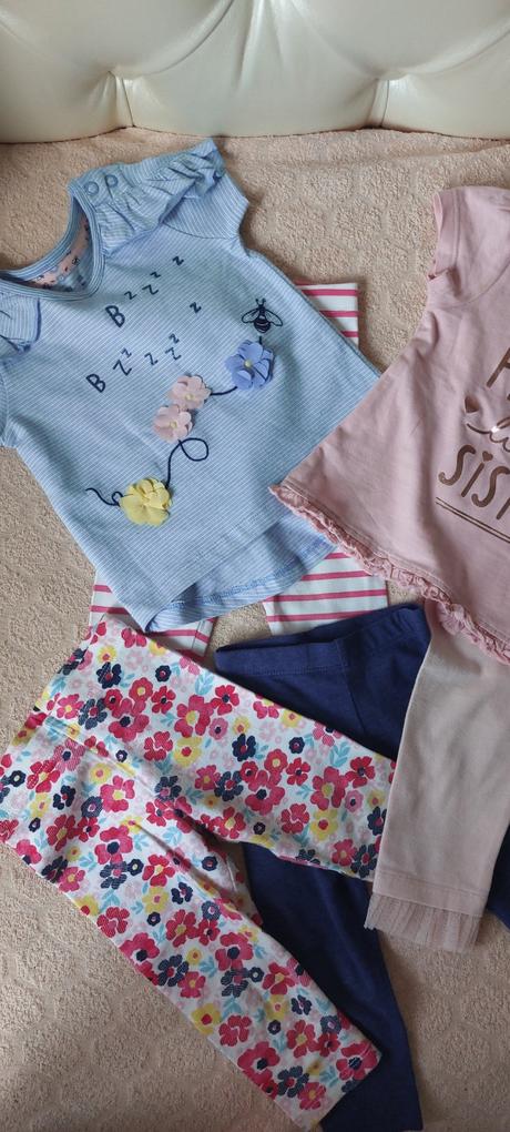 Letné leginky 4pack, f&f,74