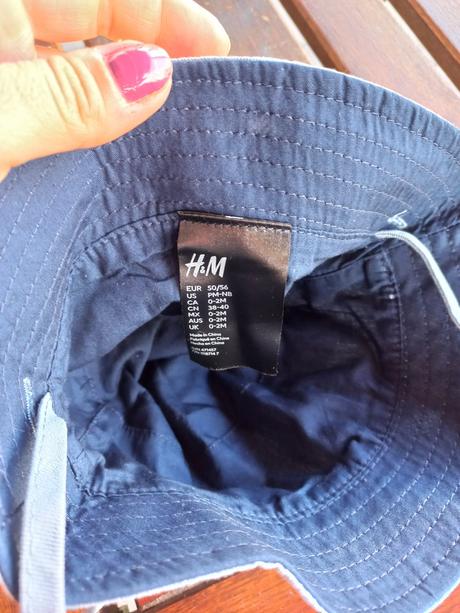 Novy klobucik, h&m, 50/56, h&m,50
