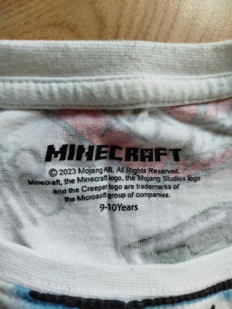Tričko minecraft 3x, 140