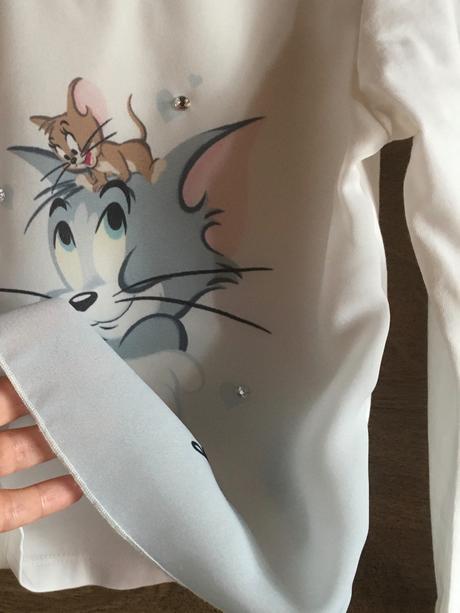 Tričko so štrasovymi kamienkami tom&jerry v 2r, 92