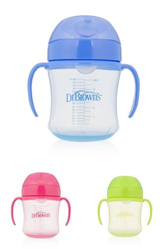 Dr. brown's hrnček výučbový 6m+, 3 druhy, 