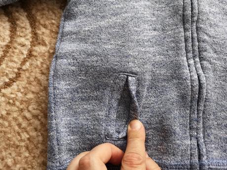 Modrá mikina, f&f,86