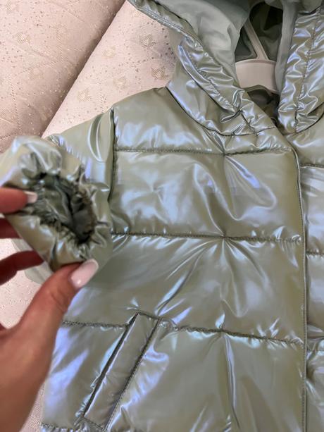 Zimná zelena lesklá bunda reserved, reserved,80