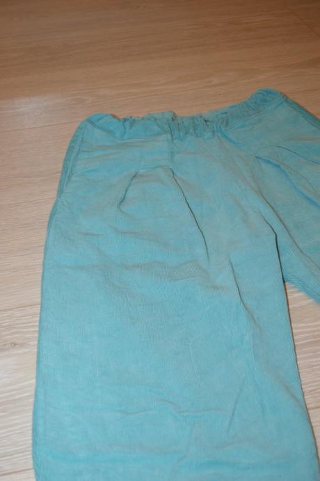 Jarné/jesenné menčestrové nohavice, 158