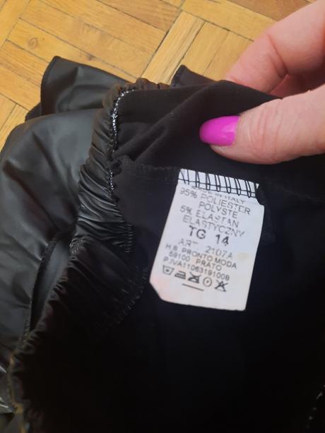 Dievčenská koženková sukňa, 158