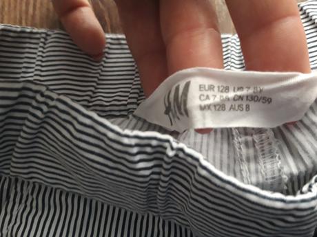 Šortky, h&m,128
