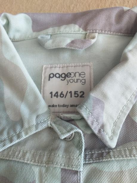 Riflová bunda 146/152, takko,146