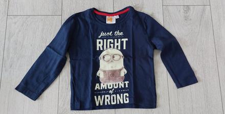 Tričko s mimoňom, 98