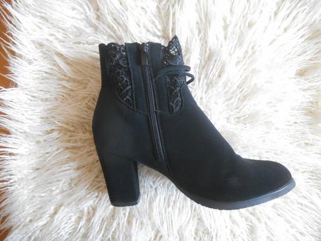 Členkové čižmy bosido s krajkou veľ. 39, 39