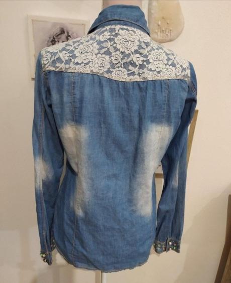 Riflová košeľa, m