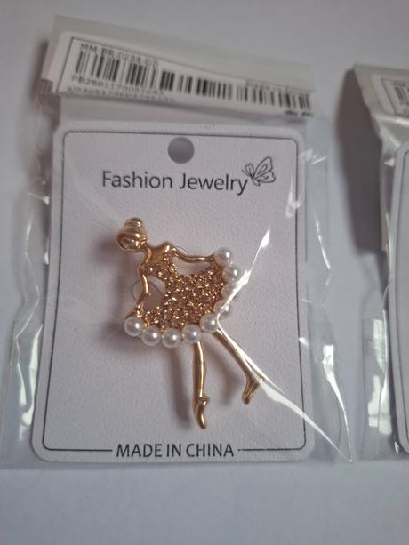 Set 2 brošňí baletka, 