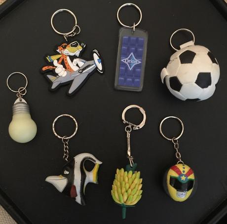 Detské kľúčenky,