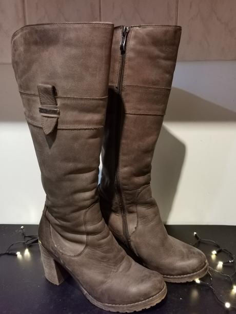 Vysoké teplé čižmy, 37