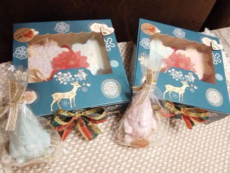 Mydlové vločky v krabičke, 