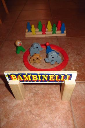 Drevený cirkus - pre najmenších,