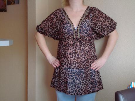 Leopardia tunika - accessorize, s