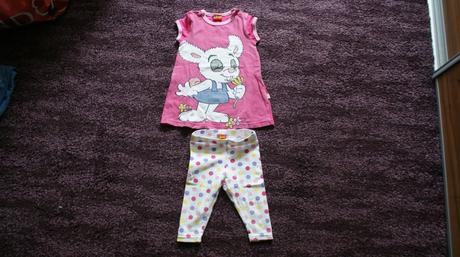 Zajacikovy komplet tunika + leginy bamse, lindex,86