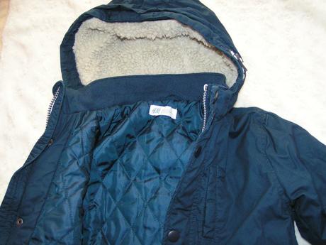 Teplá vetrovka, h&m,116